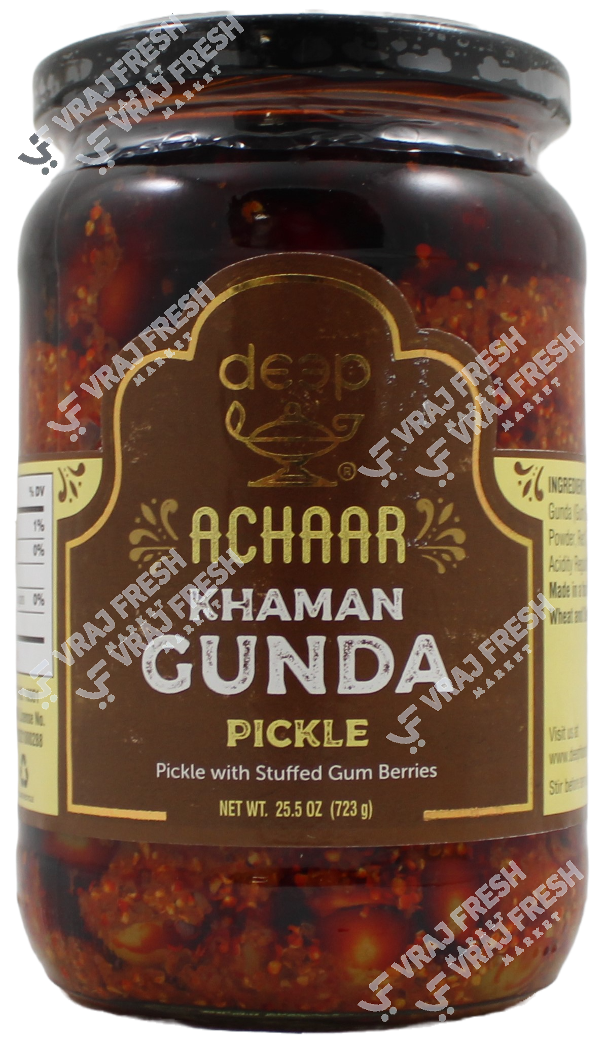 Deep Khaman Gunda Pickle (723G  25.5Oz)