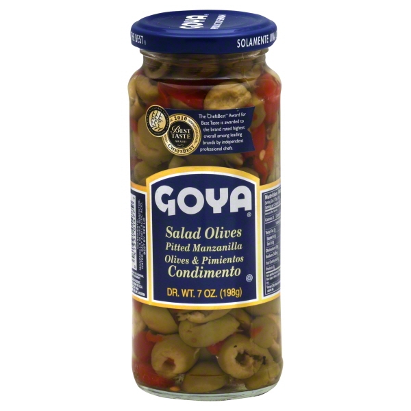 Goya Salad Olives (198G  7Oz)