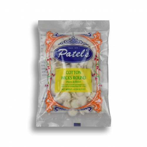 Patels Cotton Wicks Round (6g  0.21Oz)