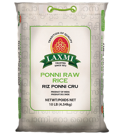 Laxmi Ponni Raw Rice (4.54kg  10lb)