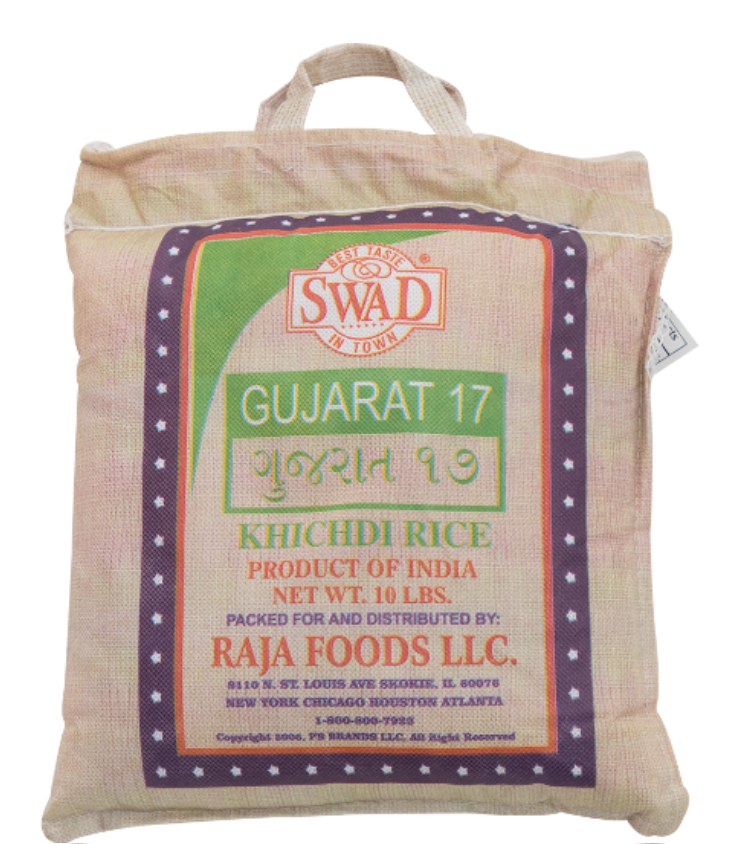 Swad Gujarat 17 Khichdi Rice (4.54kg  10lb)