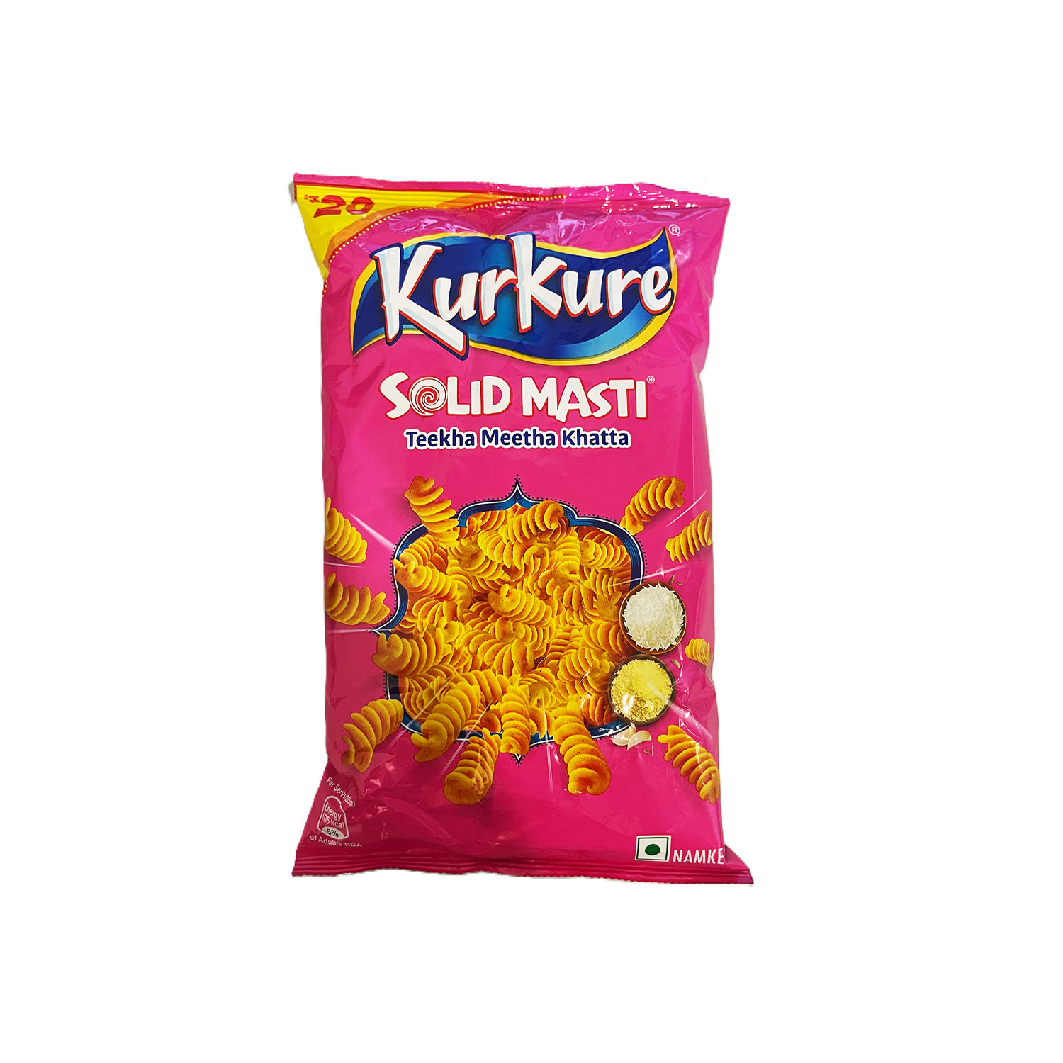 Kurkure Solid Masti Teekha Meetha Khatta (61g 2.15Oz)