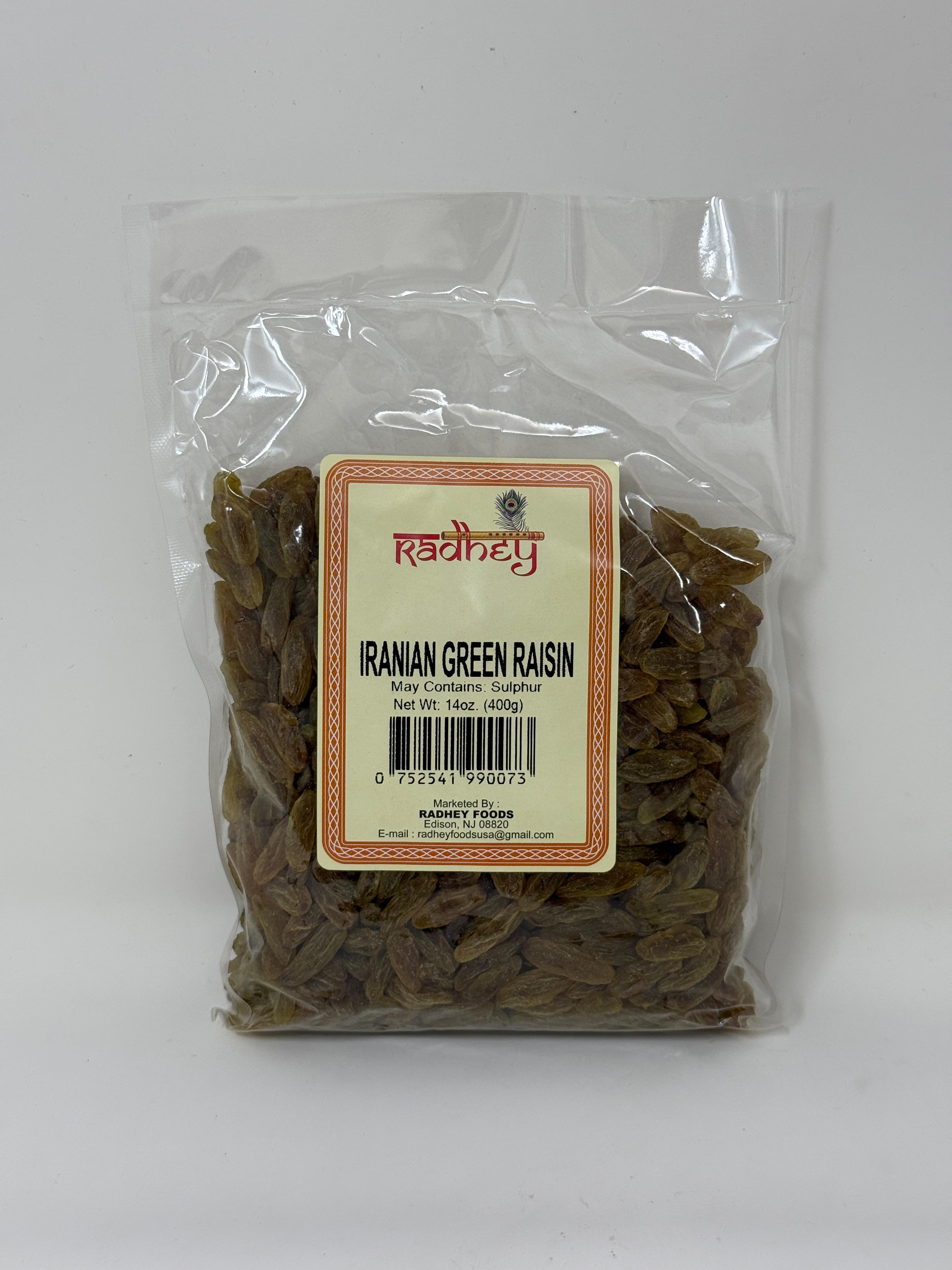 Radhey Iranian Green Raisin (400g 14oz)