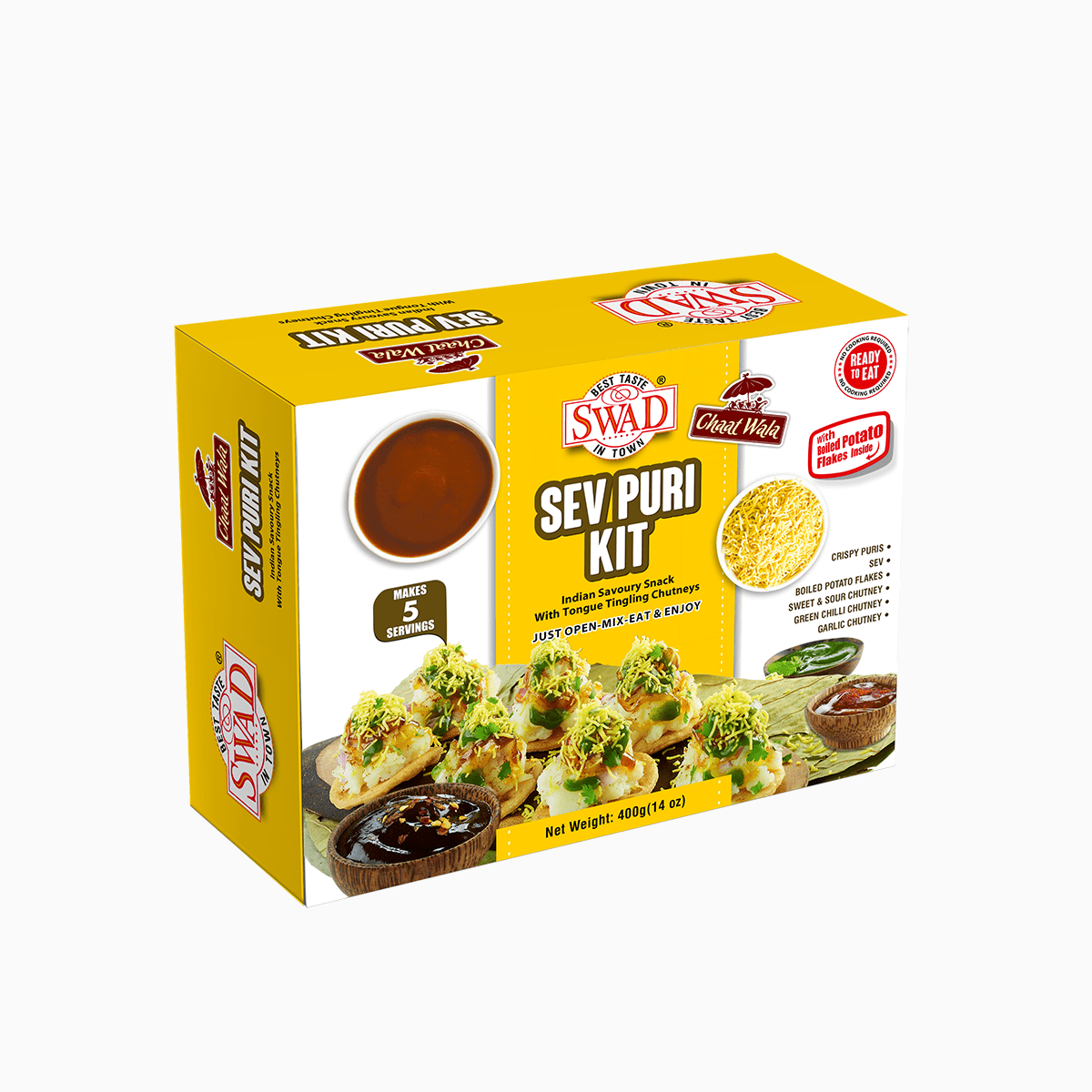 Swad Sevpuri Kit (400g 14oz)