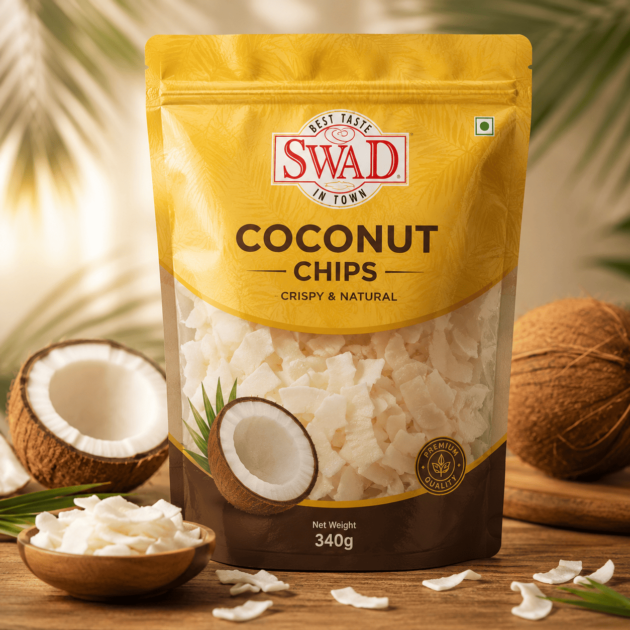 Swad Coconut Chips (340g 12oz)
