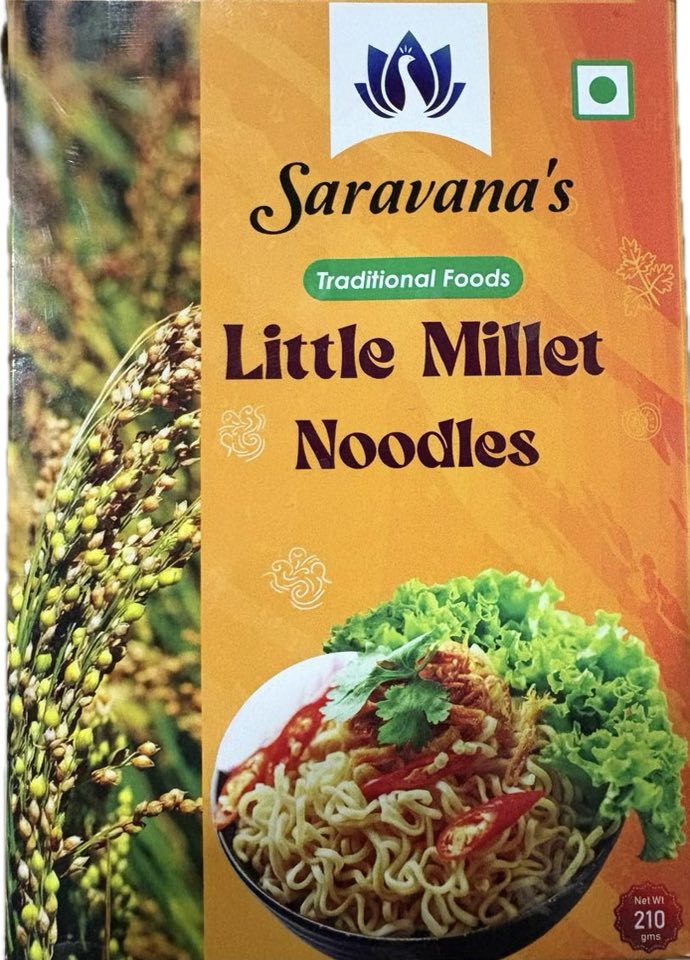 Saravanas Little Millet Noodles (210g)