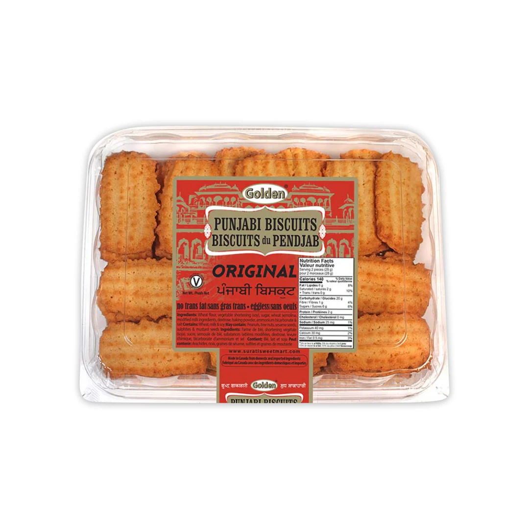 Golden Punjabi Whole Wheat Biscuits (680g 24oz)