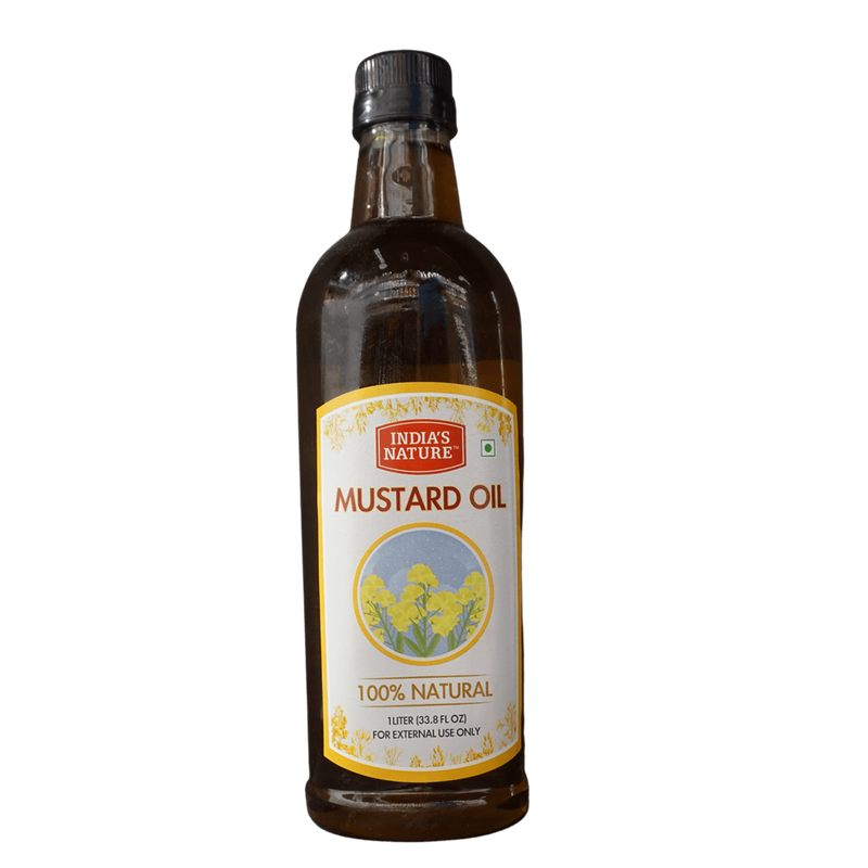 Indias Nature Mustard Oil (1 Ltr  33.8 fl.oz)