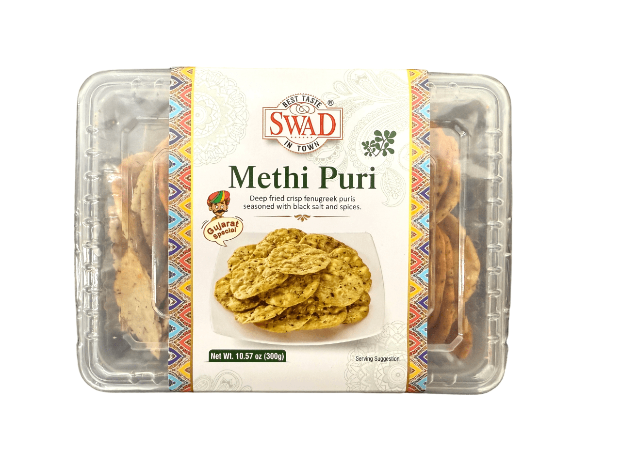 Swad Methi Puri (300g  10.57oz)