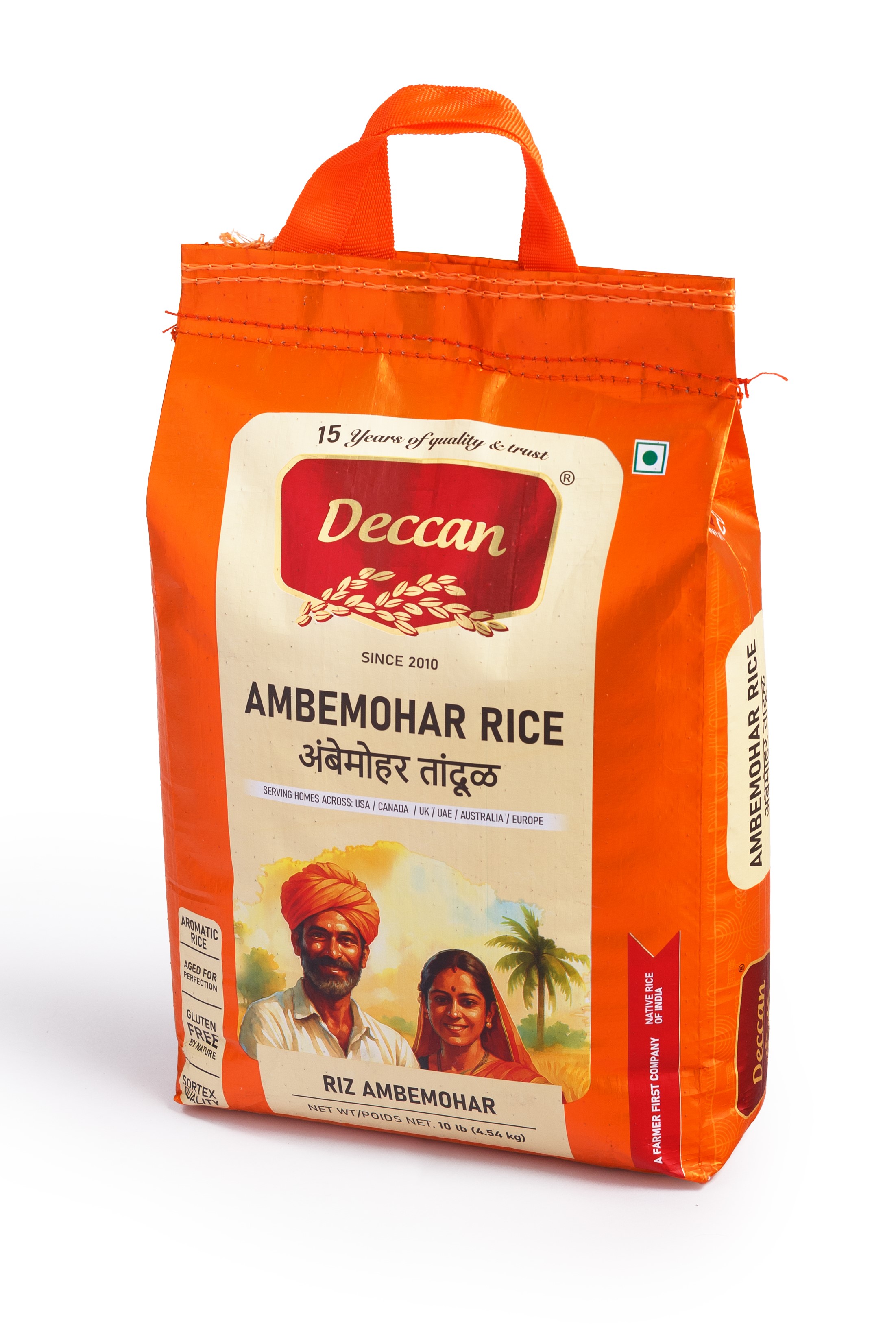 Deccan Ambemohar Rice (4.54Kg 10Lb)