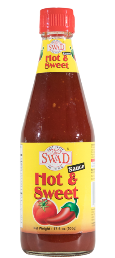 Swad Hot and Sweet Sauce (500g  17.6Oz)