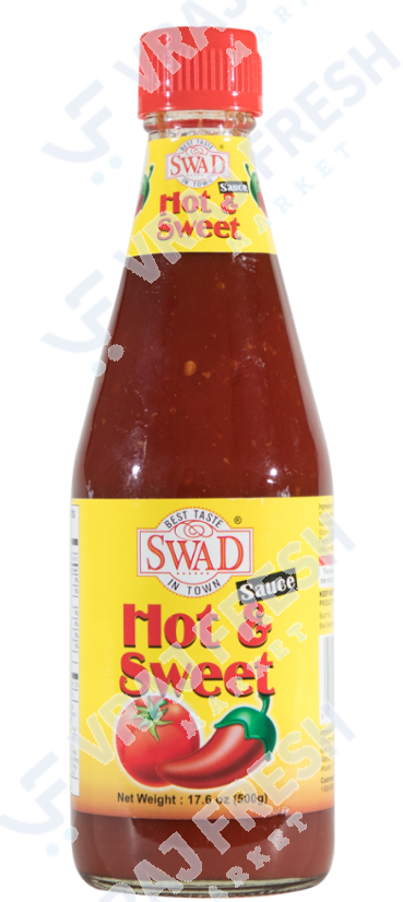 Swad Hot and Sweet Sauce (500g  17.6Oz)