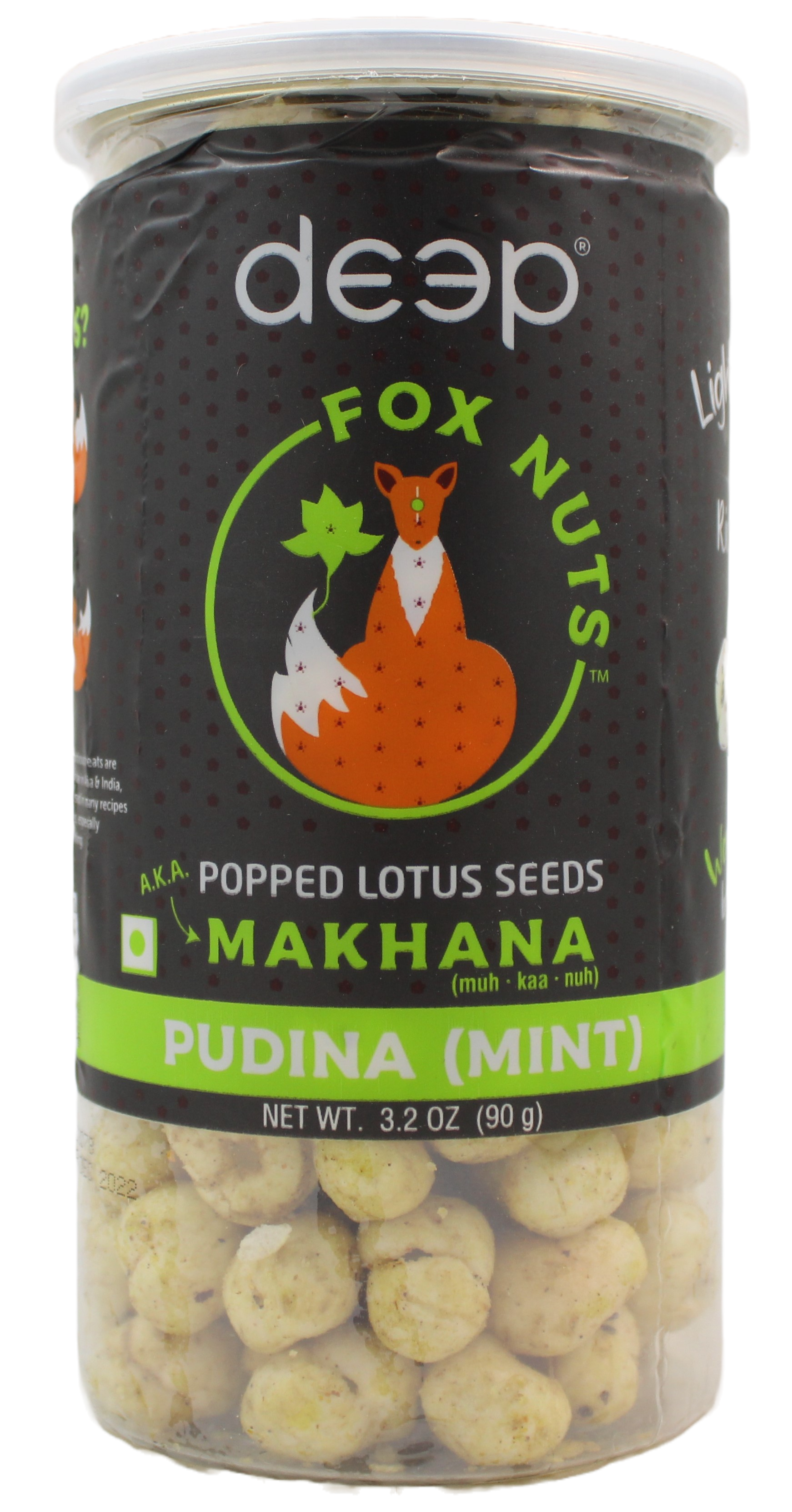 Deep Makhana Pudina Mint (90g  3.2Oz)