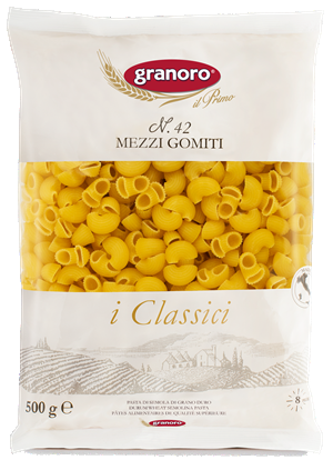 Granoro Pasta Macaroni  Mezzi Gomiti (454g  16Oz)