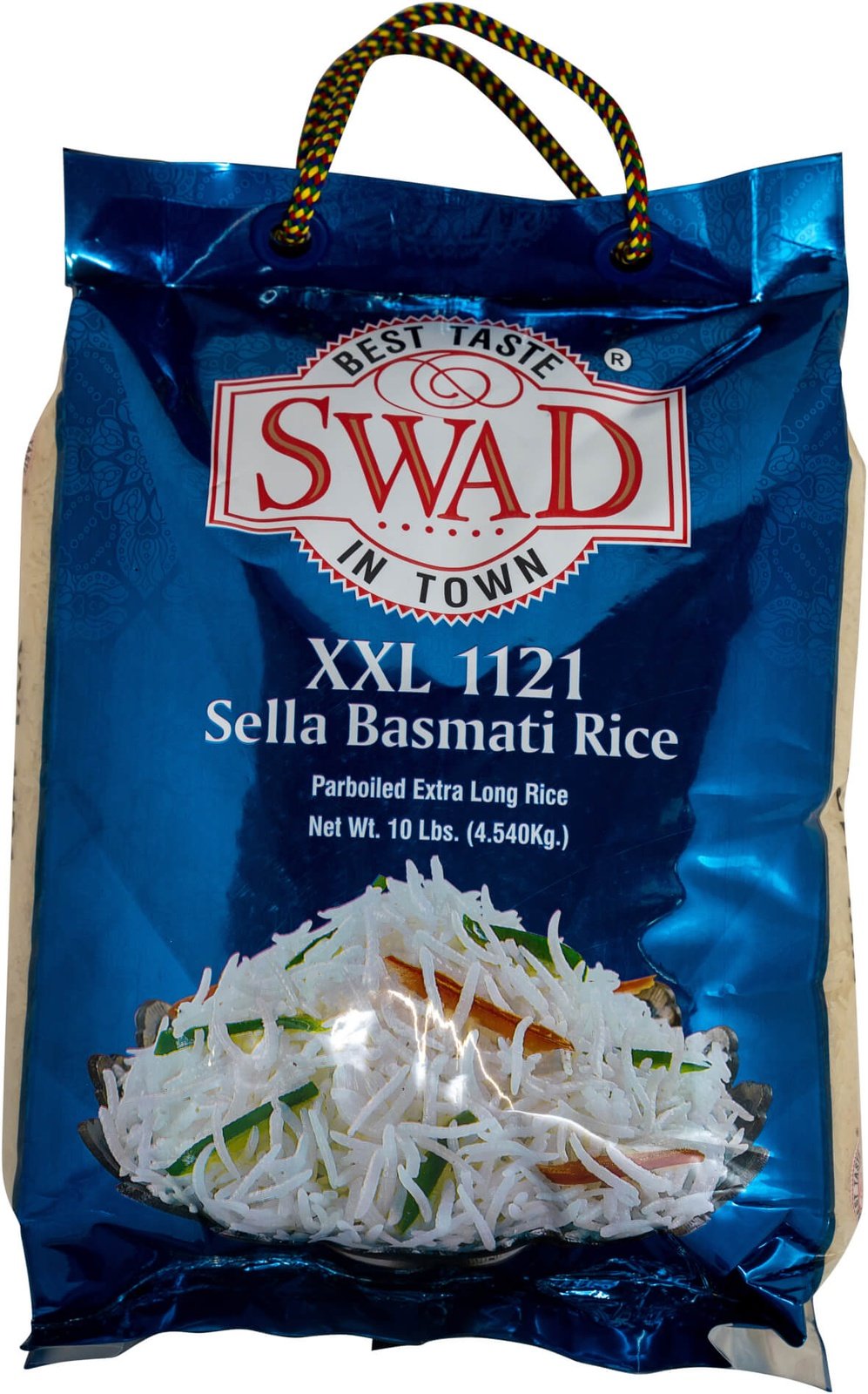 Swad XXL 1121 Sella Basmati Rice (4.540kg  10lb)