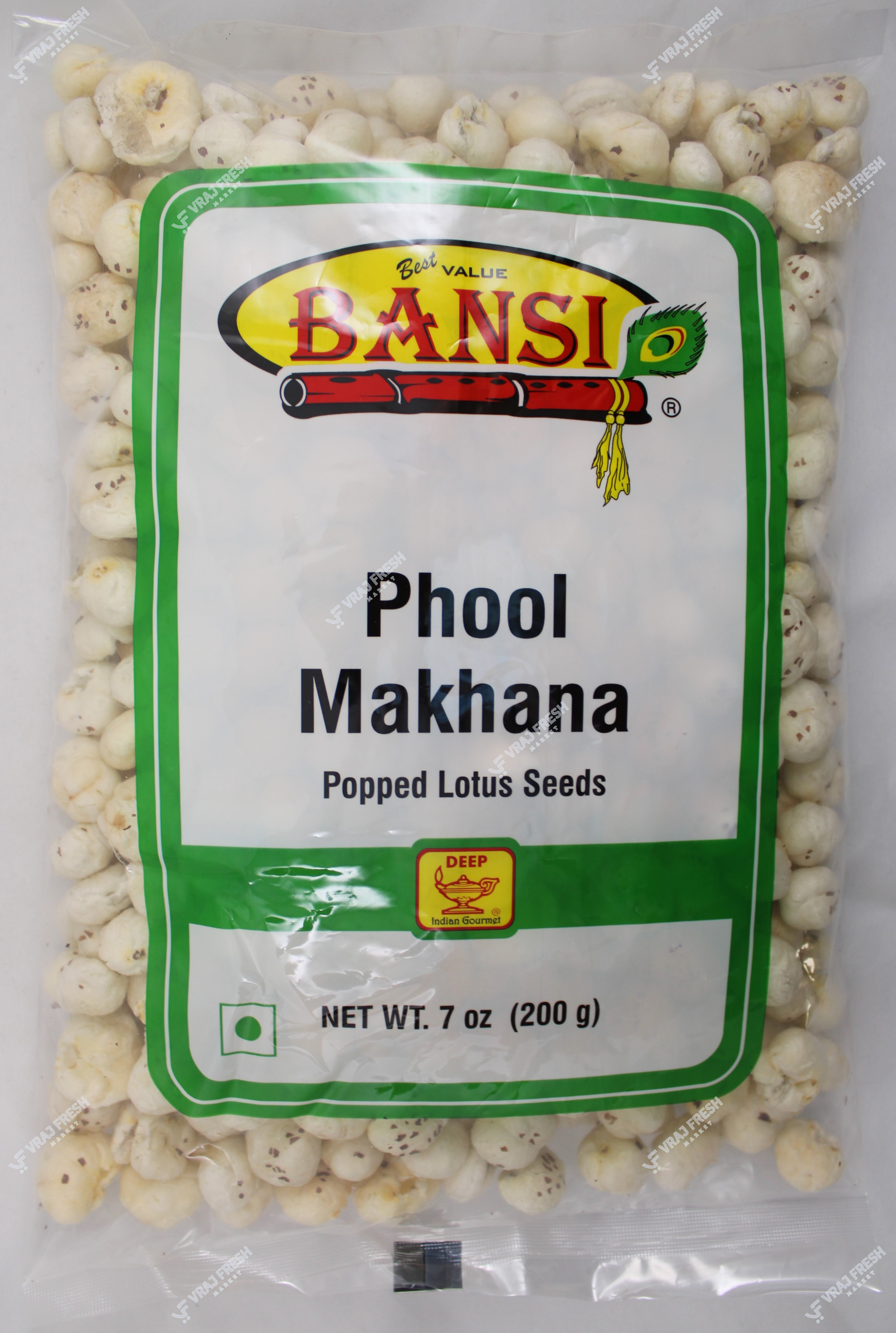 Bansi Phool Makhana (200g  7Oz)