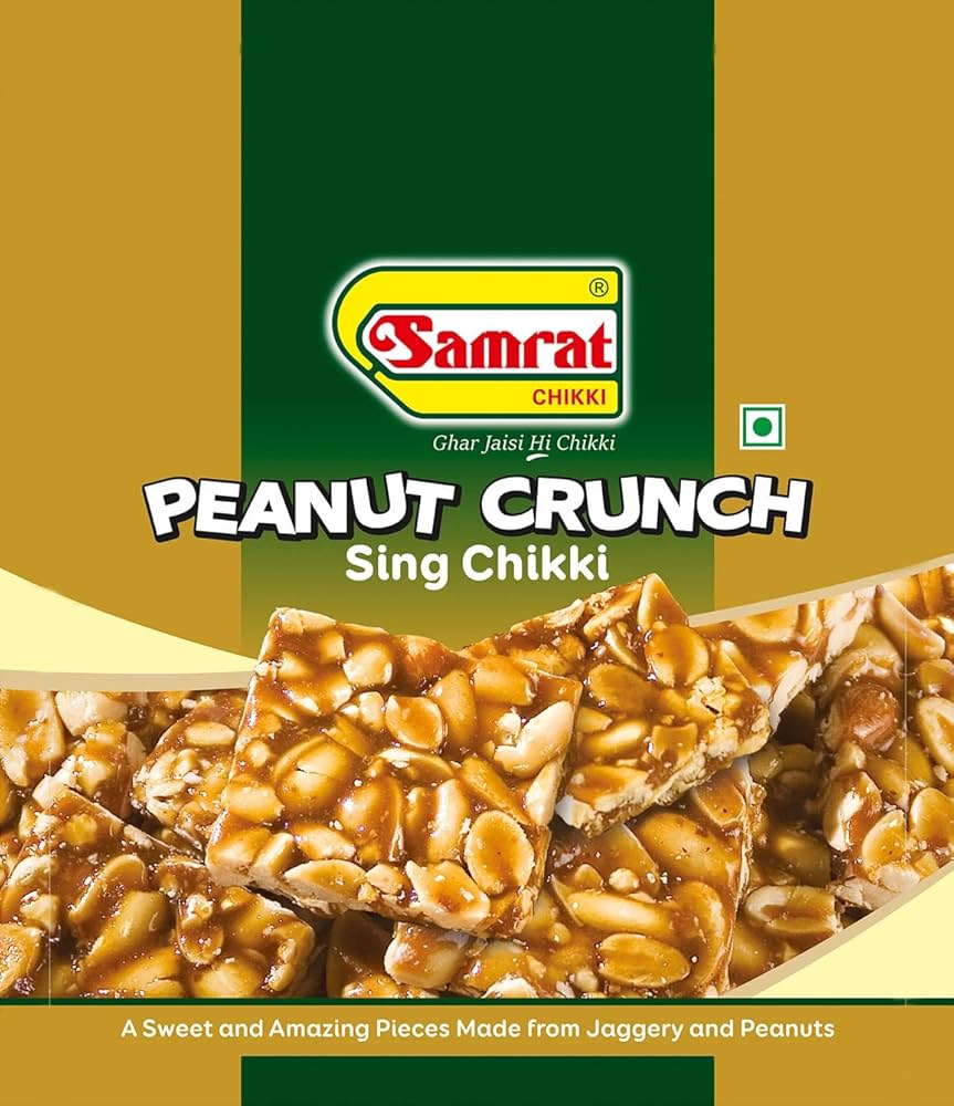 Samrat Peanut Crunch Sing Chikki (400g 14.1oz)