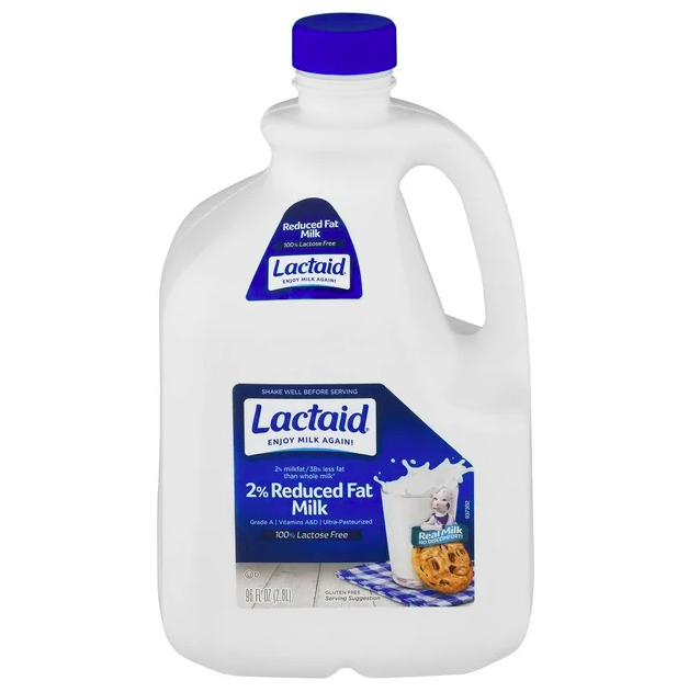 Lactaid 2% Reduced Fat Milk (96 oz  2.8L)