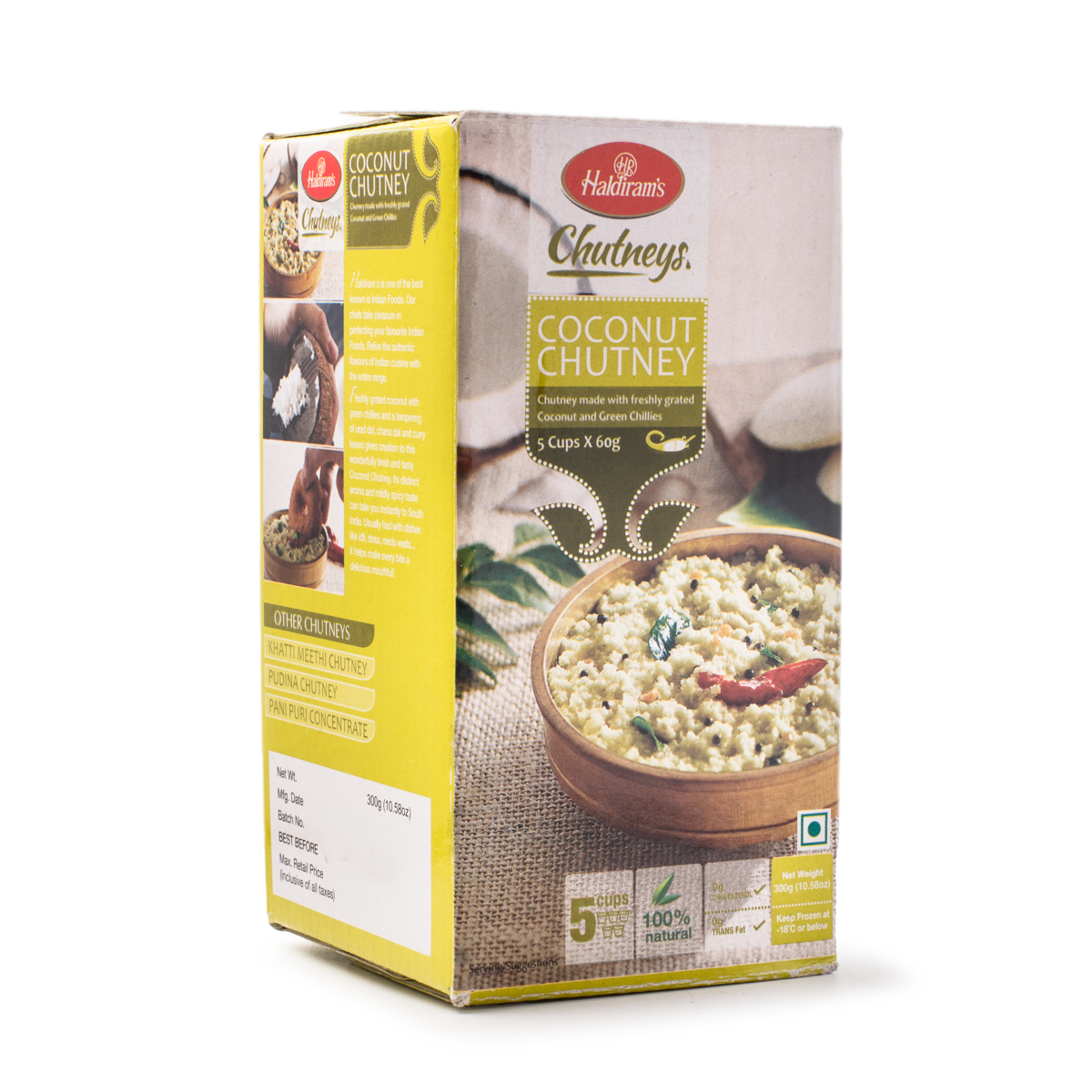 Haldirams Coconut Chutney (300g  10.58Oz)