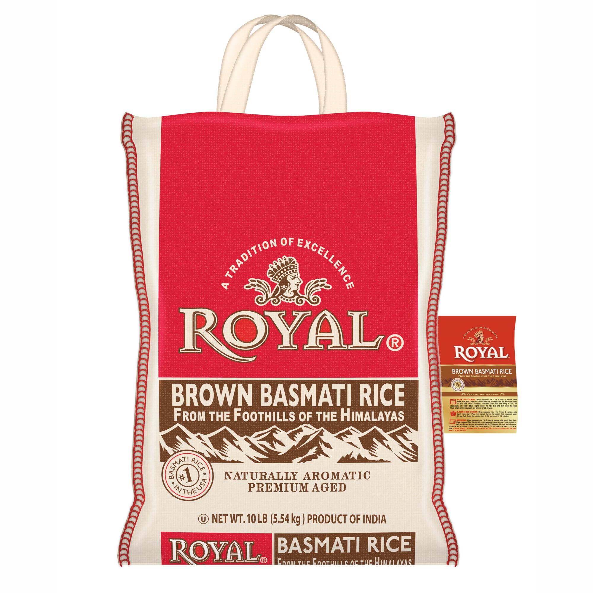 Royal Brown Basmati Rice (4.54Kg 10Lb)
