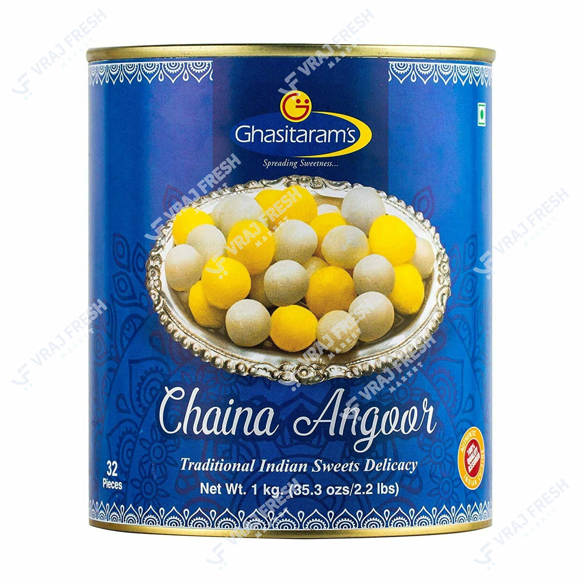 Ghasitarams Chaina Angoor (1Kg  35.3Oz)