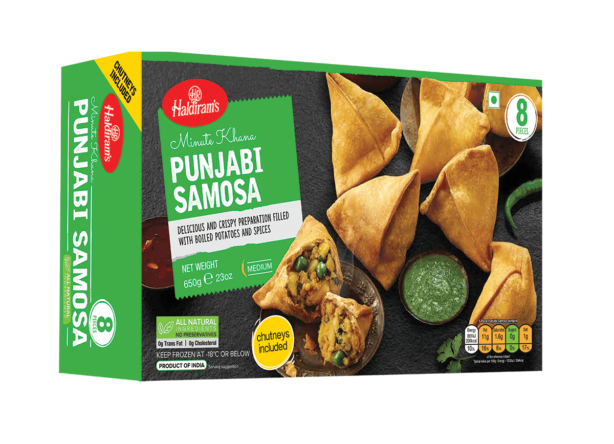 Haldirams Punjabi Samosa  8 pcs (650g  23Oz)