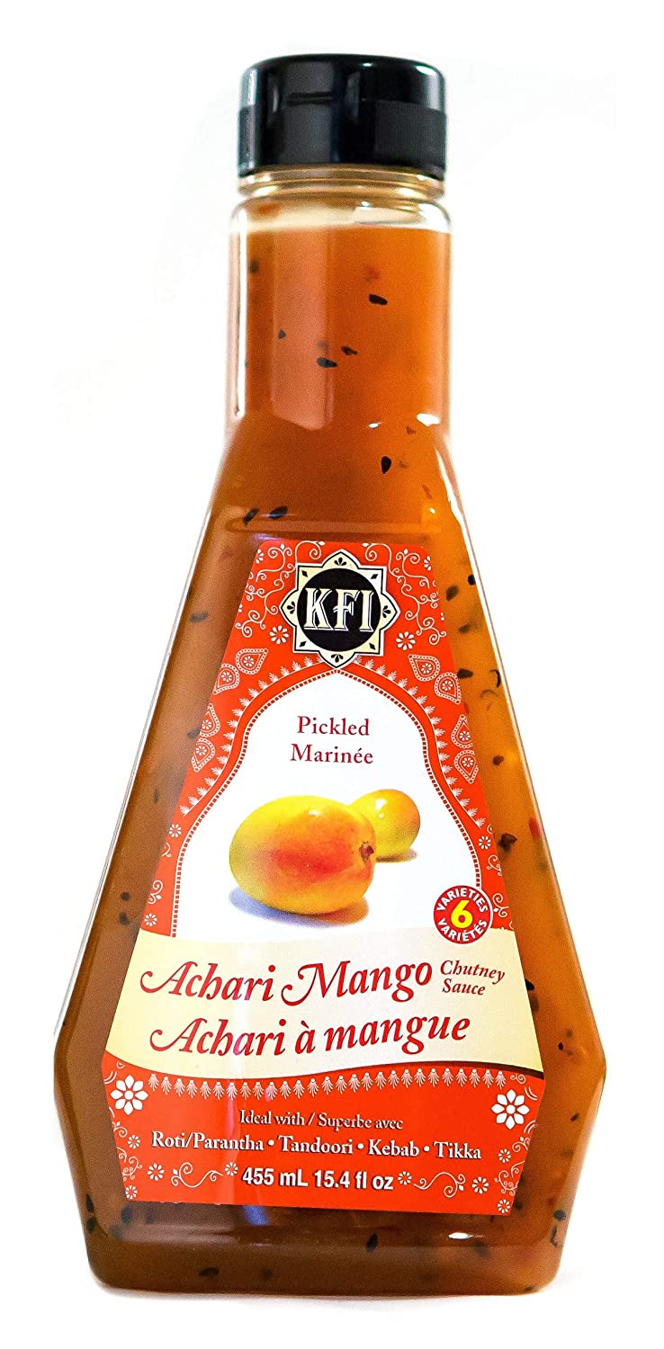Kfi Achari Mango Chutney Sauce (455Ml  15.4 Fl Oz.)