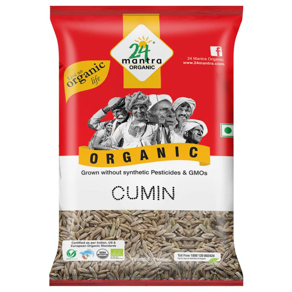 24  Mantra Organic Cumin Seeds (200g 7oz)
