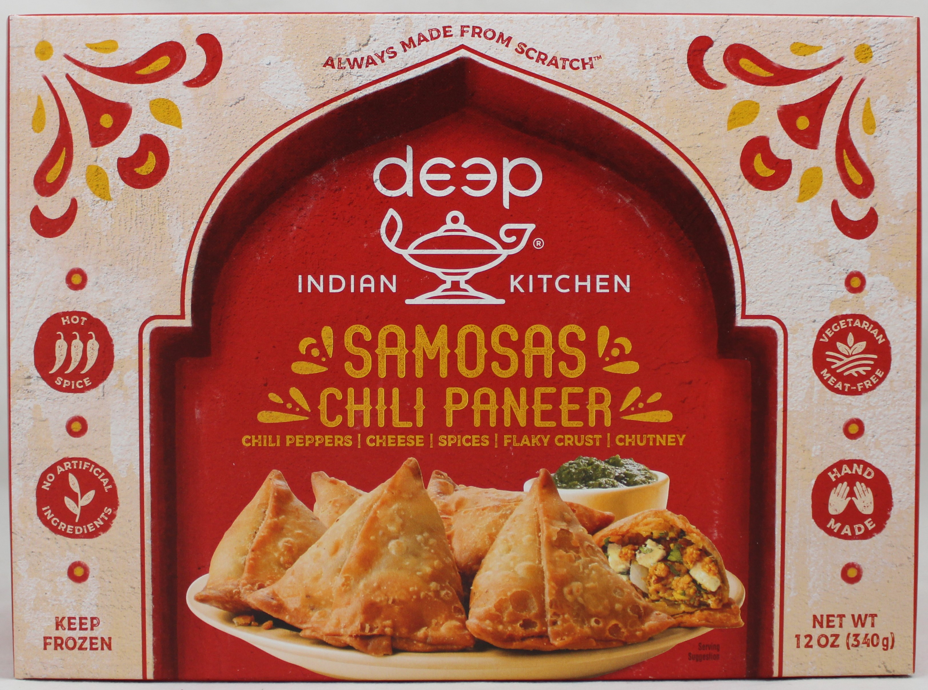 Deep Chili Paneer Samosa (340g  12Oz)