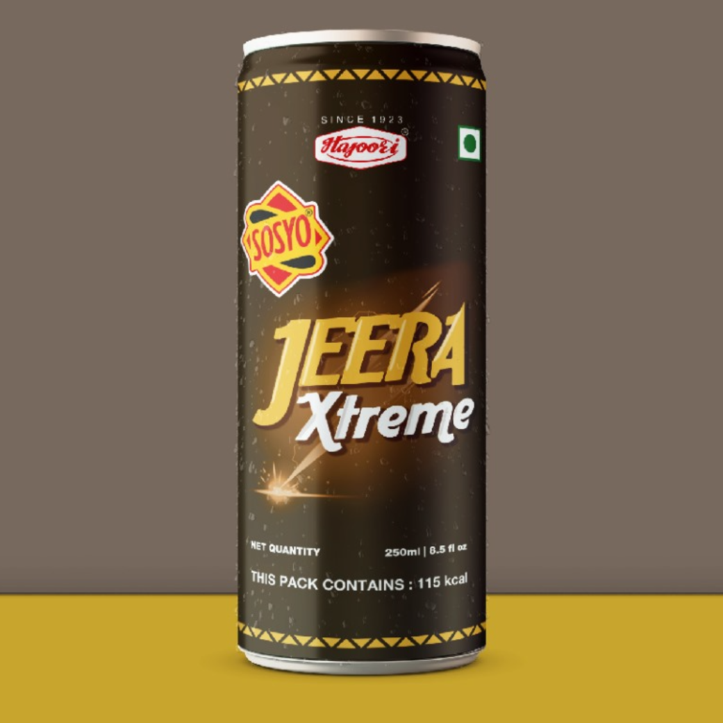 Hajoori Sosyo Jeera Xtreme Soda (250ml 8.5fl.oz)