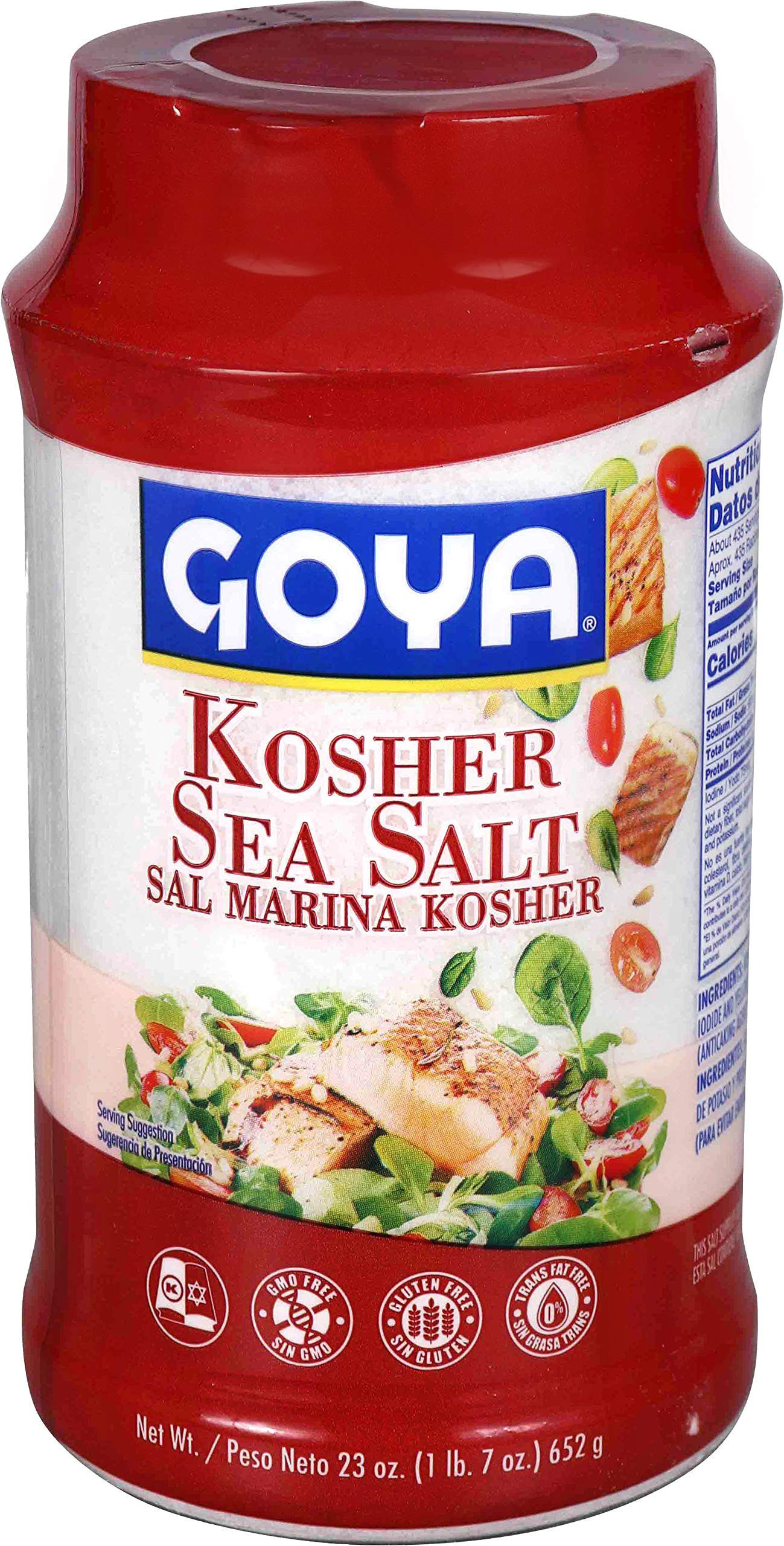 Goya Kosher Sea Salt (652g  23Oz)
