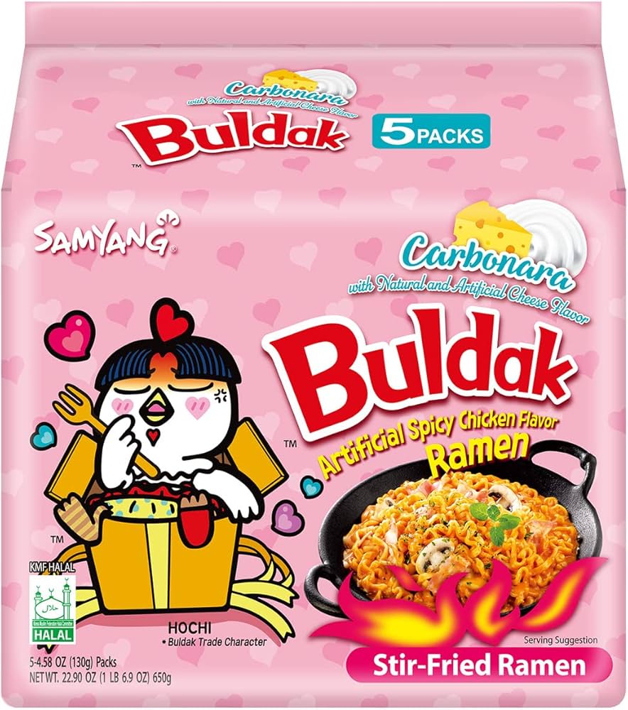 Samyang Buldak Spicy Chicken Flavor Ramen (650g 1lb)