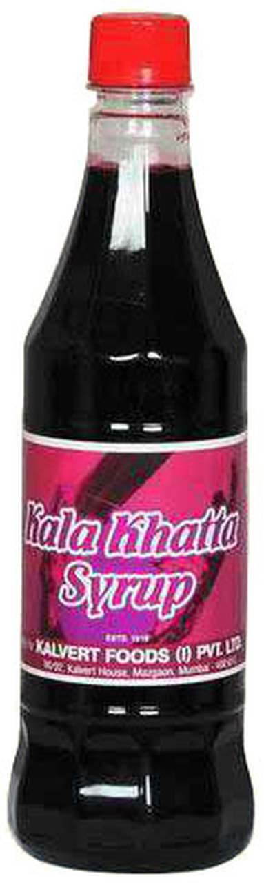 Kalvert Kala Khatta Sharbat Syrup (700ml  23.66Fl Oz)