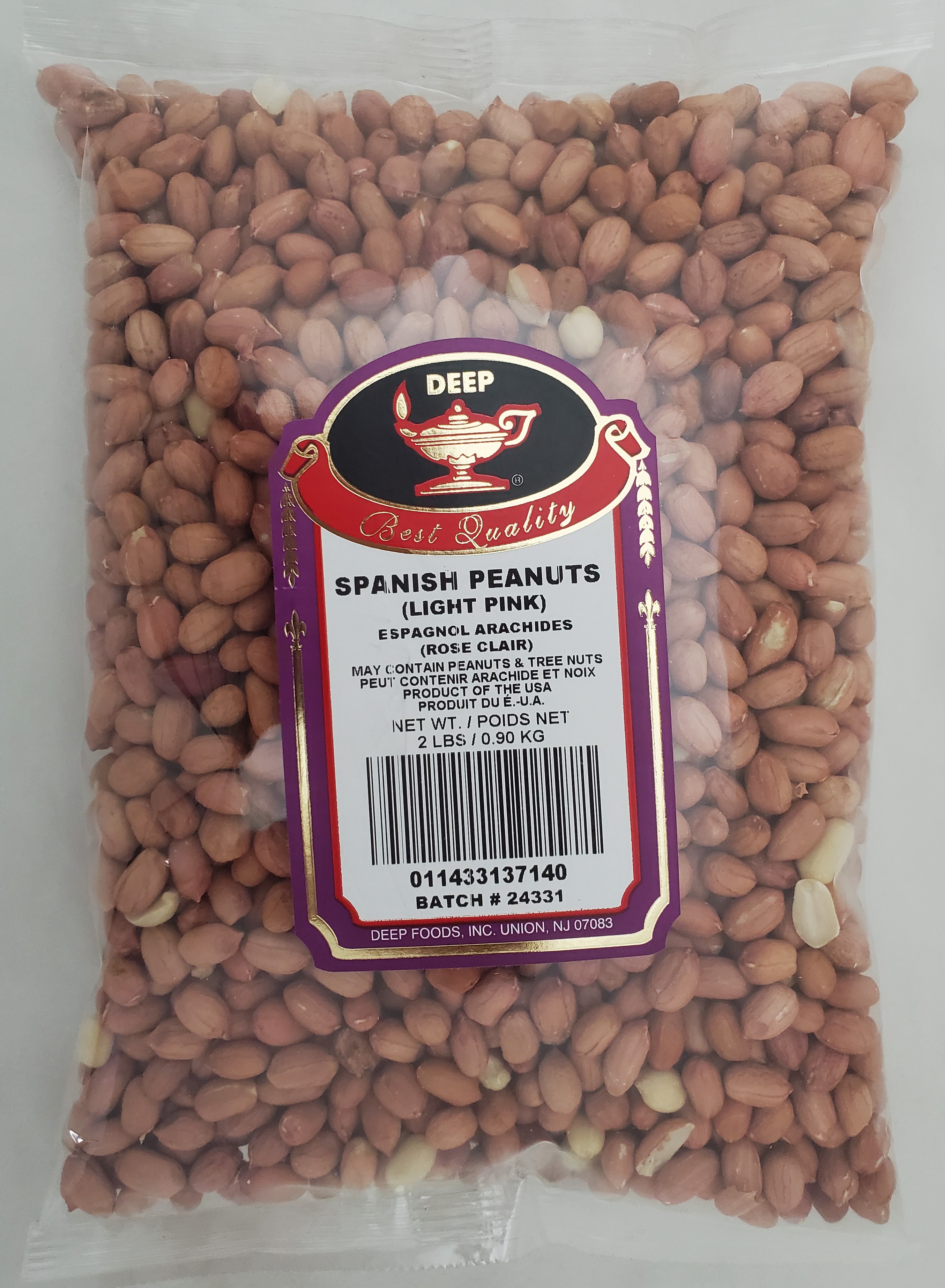 Deep Spanish Peanuts - 2LB