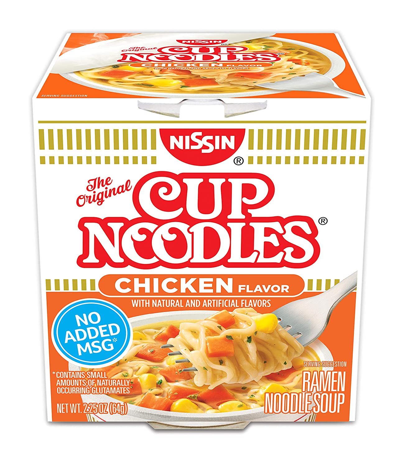 Nissin Chicken Cup Noodles (64g  2.25Oz)