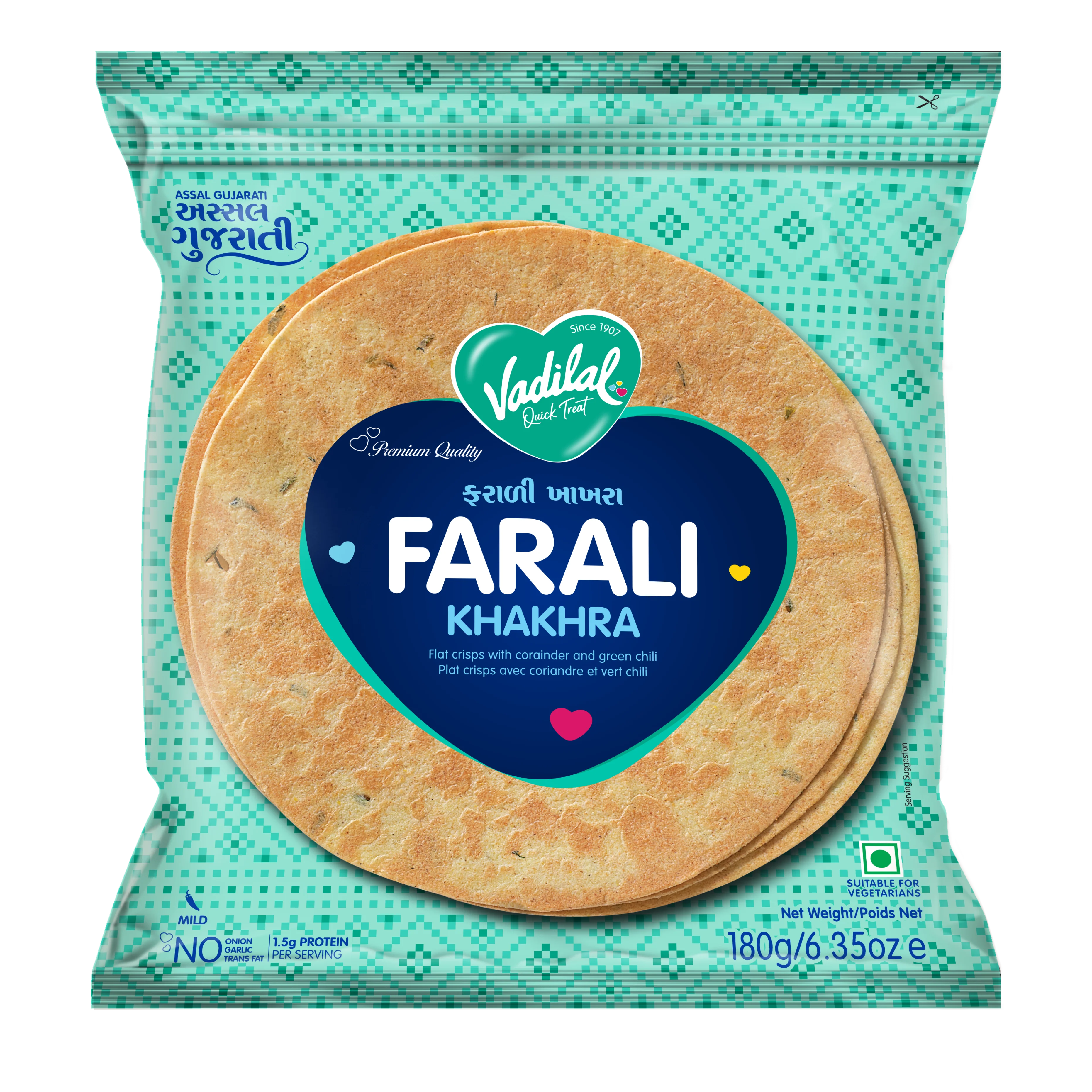 Vadilal Farali Khakhra (180g 6.35oz)