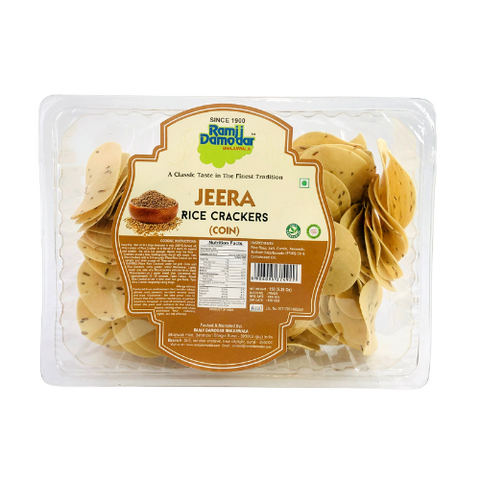 Ramji Damodar Jeera Rice Cracker (150g   5.29Oz)