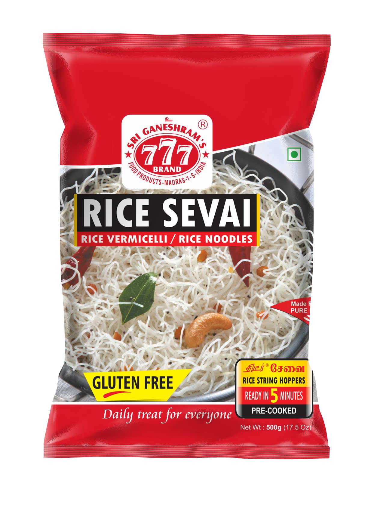 777 Rice Sevai (Rice Vermicelli) - 500g