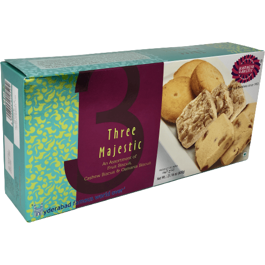 Karachi Bakery Fruit  Cashew And Osmania Biscuits (600g  21.16Oz)