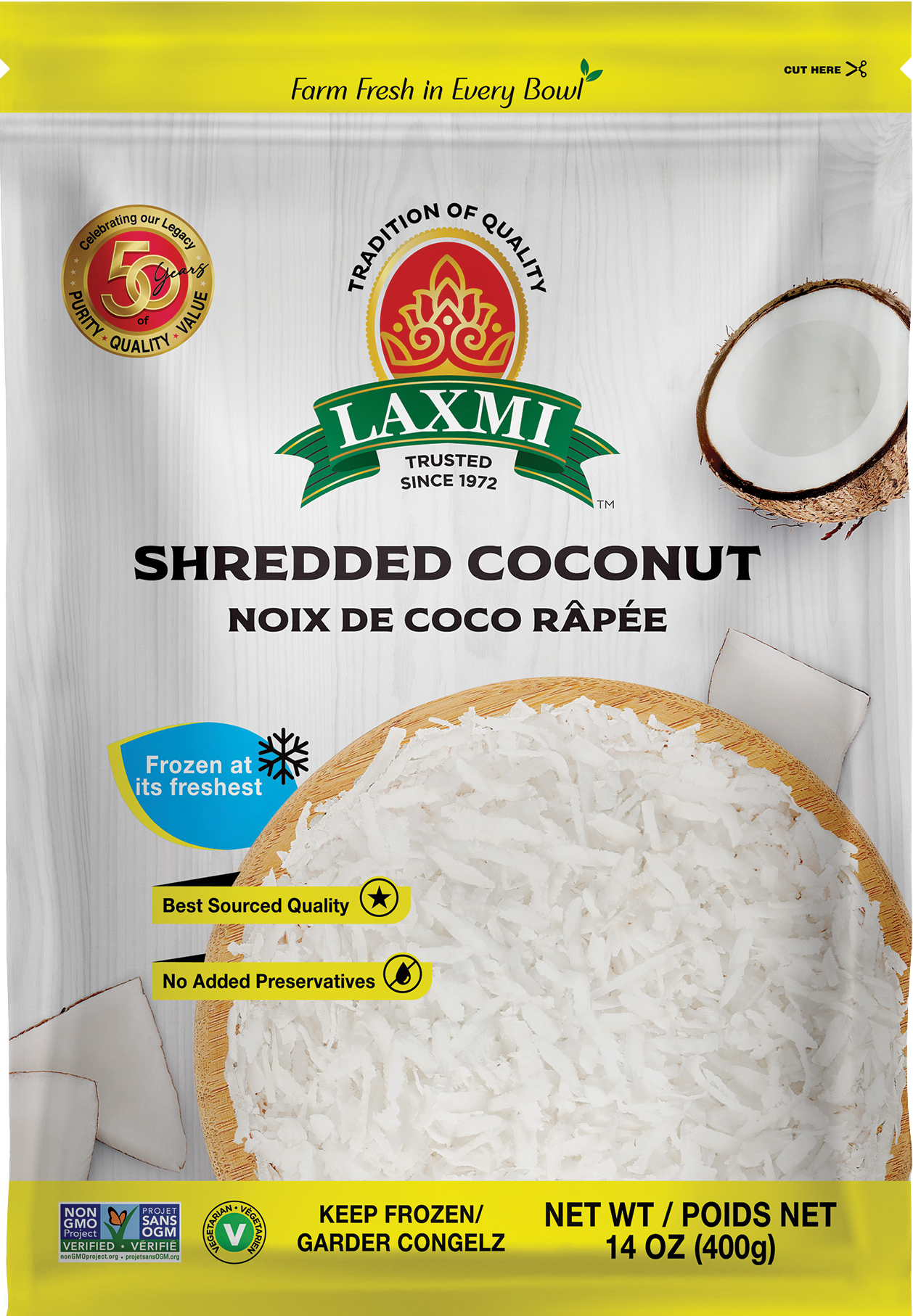 Laxmi Shredded Coconut (400g 14oz)