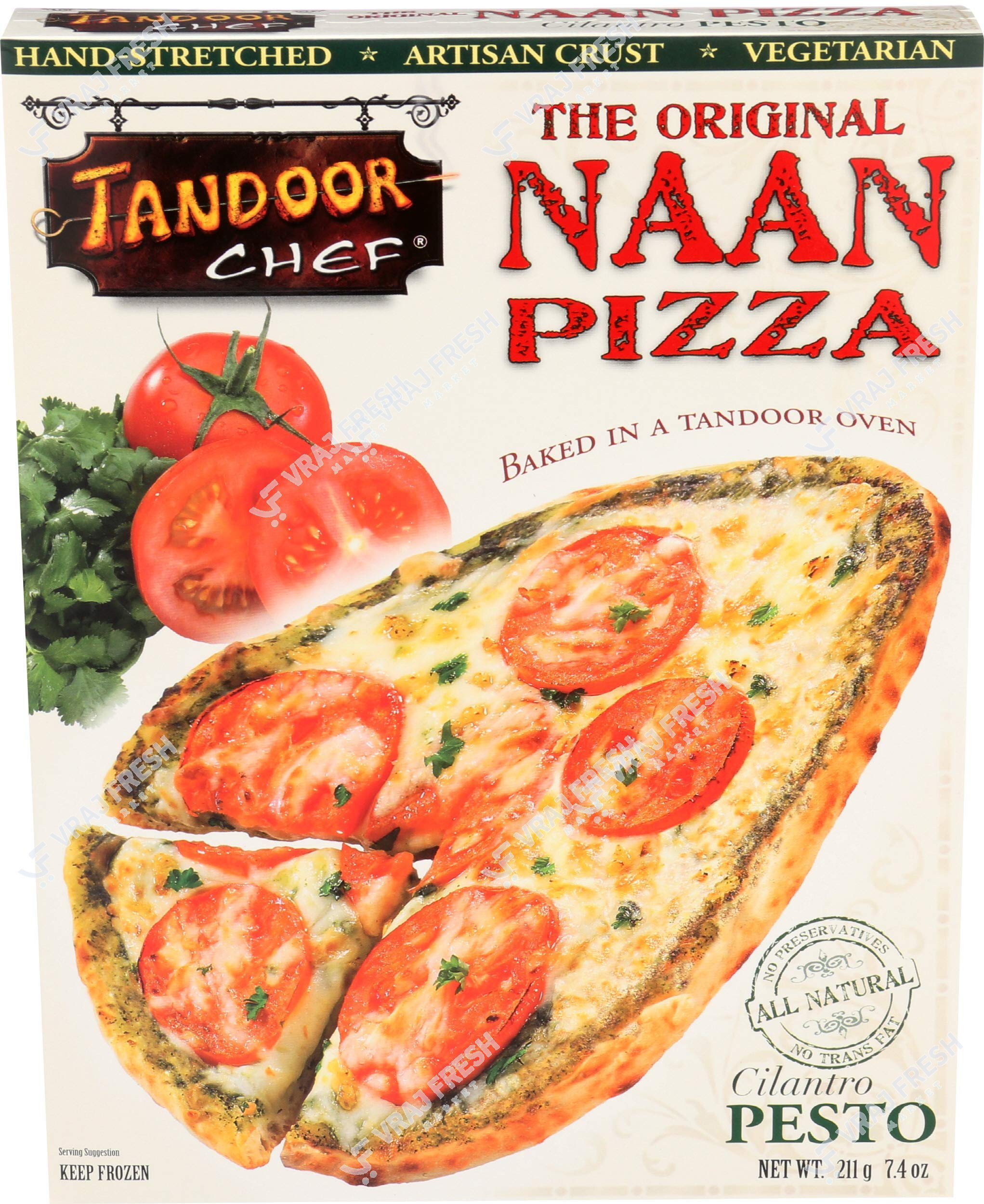 Tandoor Chef Naan Pesto Pizza (211g  7.4Oz)
