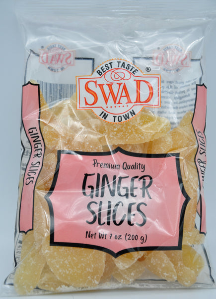 Swad Ginger Slices (200g  7Oz)