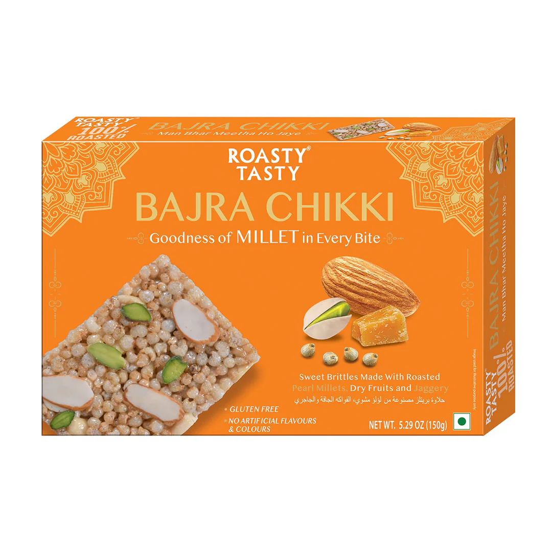 Roasty Tasty Bajra Chikki (150g 5.29oz)