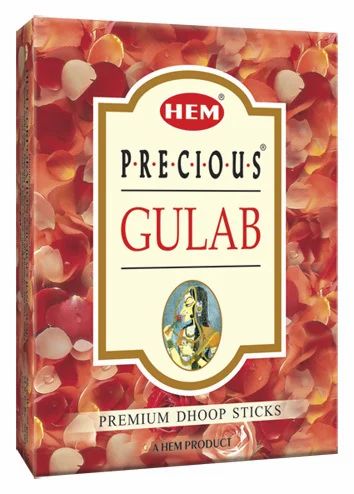 Hem Precious Gulab Dhoop Sticks (60g)