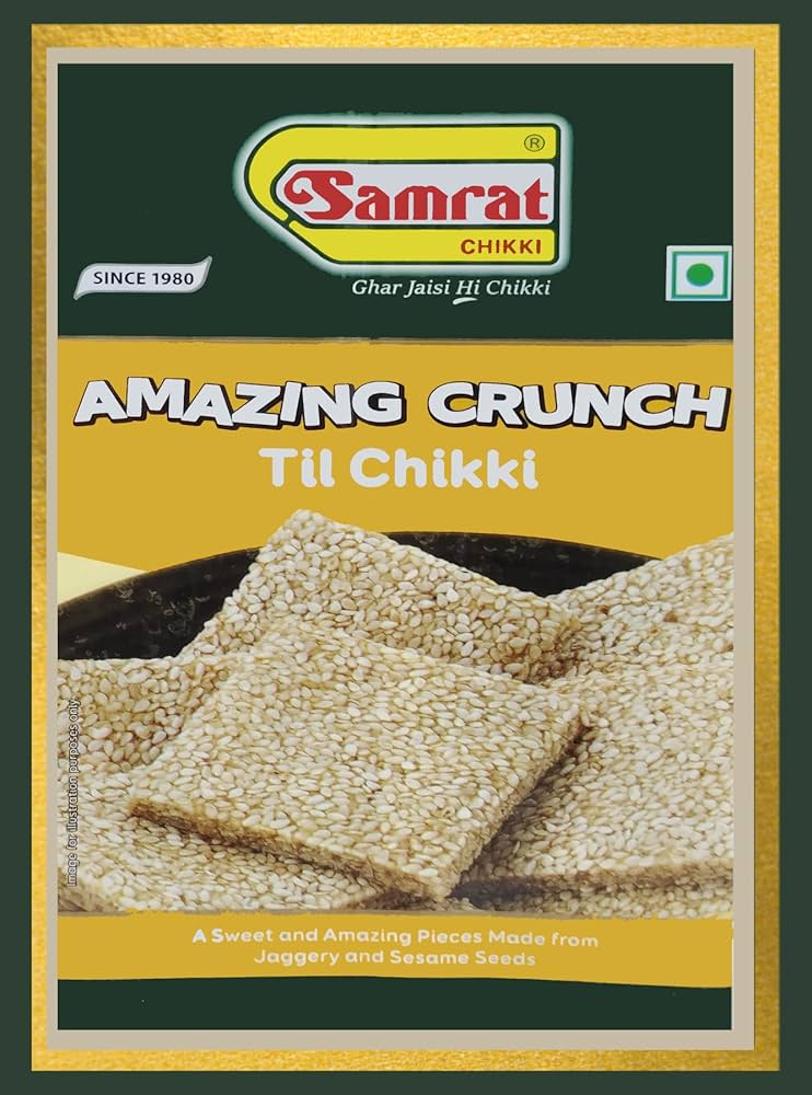 Samrat Crunch Til Chikki (400g 14.1Oz)
