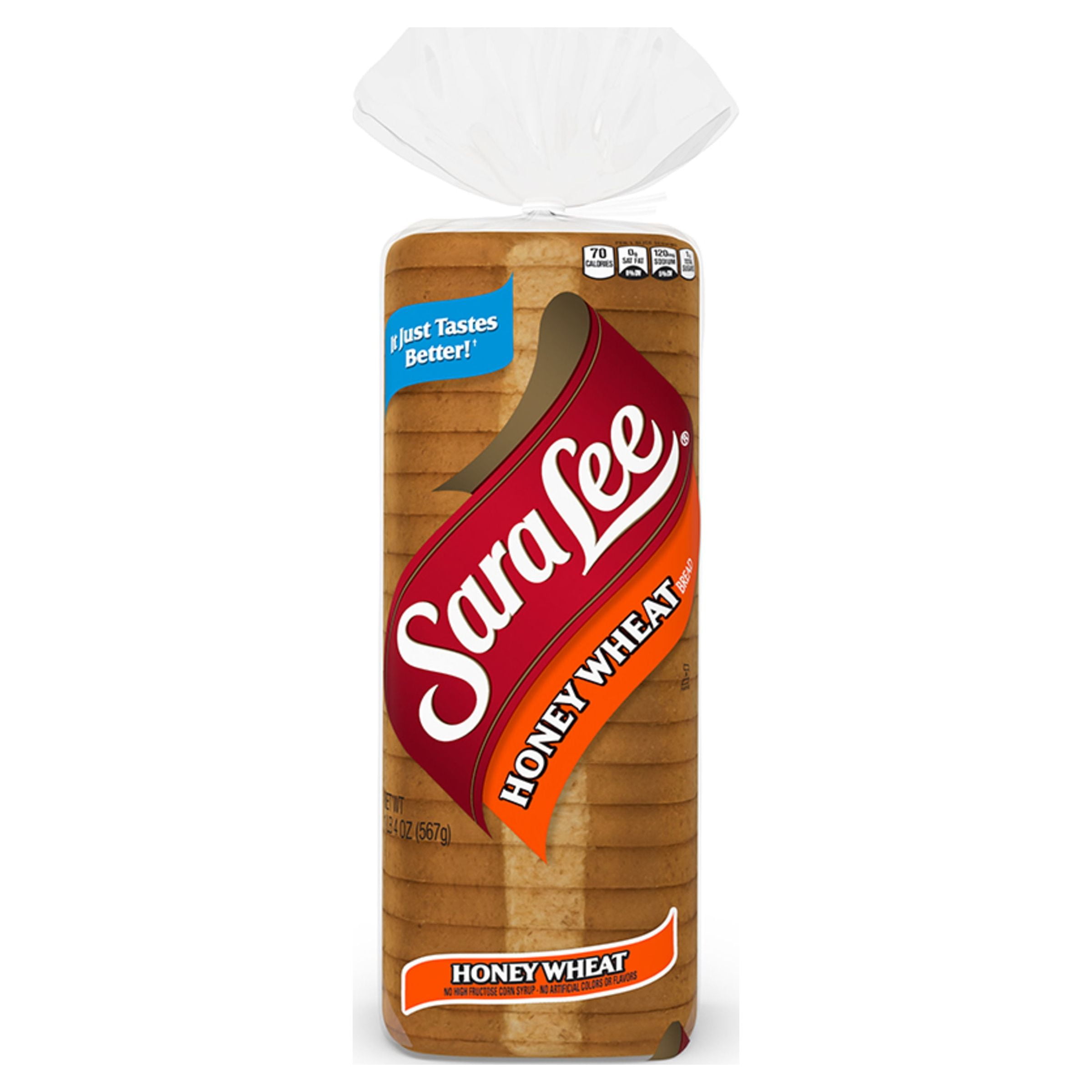 Sara Lee Honey Wheat Sandwich Bread  20 Oz
