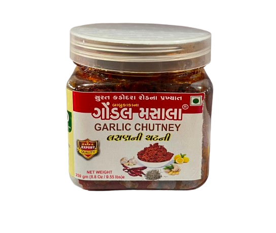 Gondal Masala Garlic Chutney (250g 8.8oz)