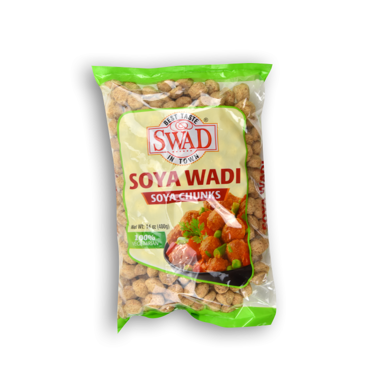 Swad Soya Wadi- Soya Chunk (400g  14Oz)