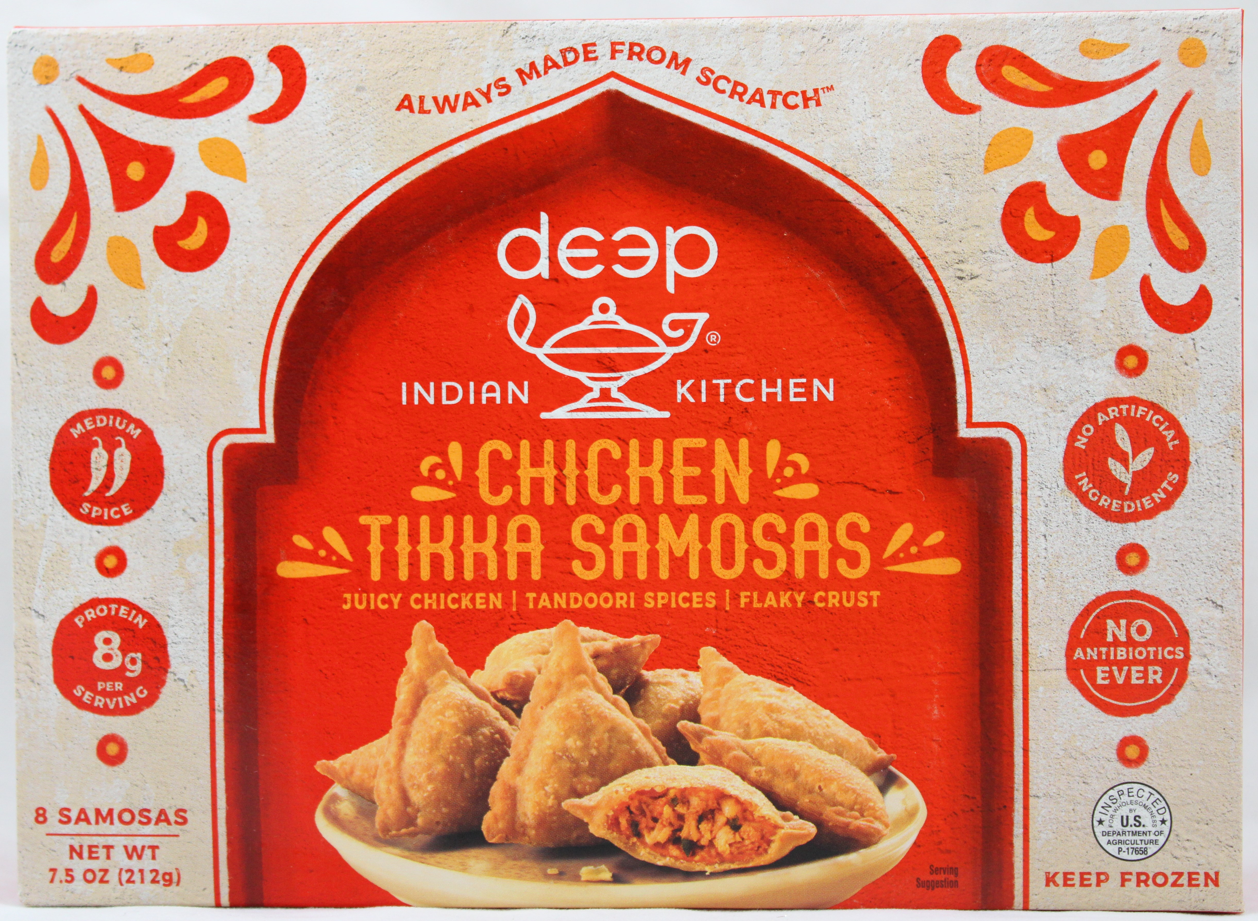 Deep Chicken Tikka Samosas (212g  7.5oz)
