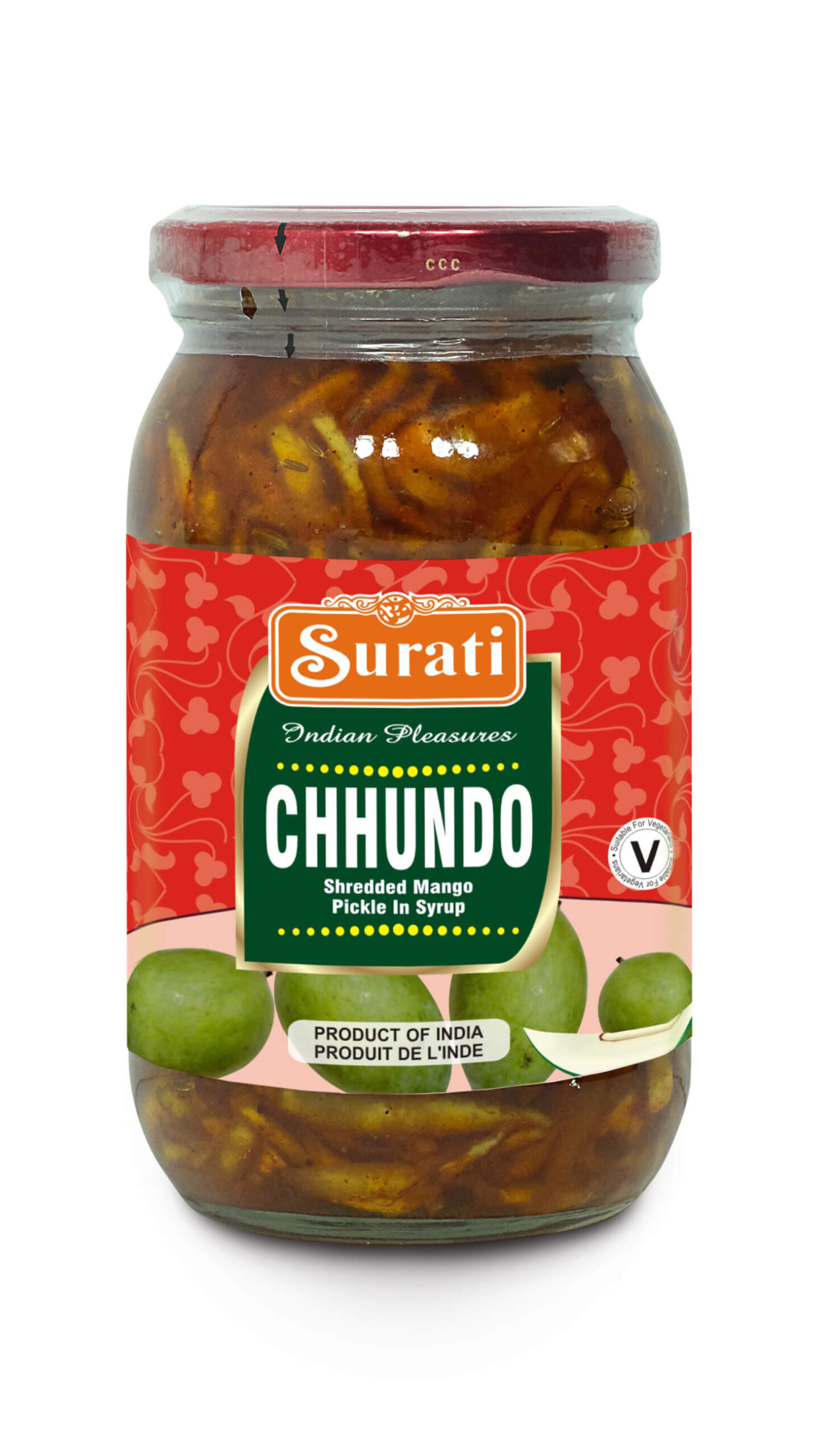 Surati Chhundo Pickle  Shredded Mango - (860G  30.2Oz)